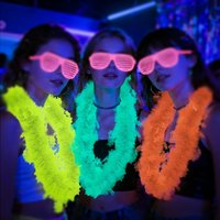 7pcs Glow in The Dark Party Necklace