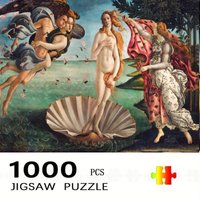 Jigsaw Puzzle 1000 Pieces BIRTH OF VENUS Puzzle Home Decor for Adults Game Family Fun Puzzles Educational Toys