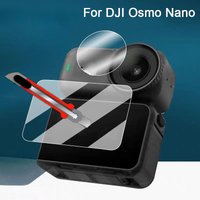For DJI Osmo Nano Tempered Glass Action Camera Ultra-Clear Screen Protector for Osmo Nano LCD Screen Protective Film Accessories