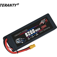 TERANTY 4S LiPo Battery 14.8V/15.2V 45-150C 8200mAh RC Battery power with XT60 Plug Connector for RC Car Truck Truggy RC Hobby