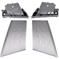1Pc/2Pcs/4Pcs Gray Inner Handle Cover For Peugeot 107 Toyota Aygo Citroen C1 2005-2009 Door Buckle Hand Cover Door Armrest Base