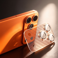 Ultra-Thin Invisible Metal Camera Film For iPhone 17 Pro Max 17 Pro Back Lens Tempered Glass Cover Protective Cap Lens Film