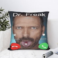 Dr House MD Pillow Cover Soft Pillow Case Cushion Cover Cute Funny Custom DIY Pillowcases For Wedding Party Home Decor