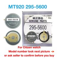 1PCS 295-5600 MT920 295 5600 MT 920 295-56 295 56 Kinetic Eco-Drive Watch Rechargeable Battery Citizen Capacitor Replace 295-40