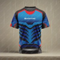 For BMW Adventure Motorrad Motorsport Travel Motorcycle Sports T-Shirt Mens Team Racing Jerseys Summer Quick-Dry Leisure
