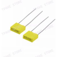 Correction Capacitor CL71 473J100 47nJ100 100V 47nF Lead Pitch 5mm Polypropylene Safety Plastic Film Capacitance