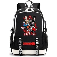 Chainsaw Man Anime Print Student Backpack Casual Daypack for Kids Teens School Travel Lightweight