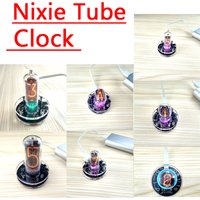 1X Single tube nixie clock FOR QS30-1 IN-12 IN-14 IN-18 QS18-12 QS27-1 IN-8 IN-8-2 Z568M Glow tube IN12 IN14 DIGITAL tube