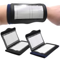 Football Training Tactics Clipboard Cover Wrist Sleeve Tactics Board for Players Wrist Map Holder Pouchrugby league 1PC