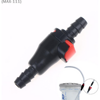 【MAX-111】1Pcs 1/4" Tubing Water Pipes Water Bags Outdoor Hydration Connector Quick Connector For Hydration Bladders Water Bag