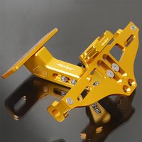 For Honda CB600 CB900F HORNET 250 CB600F CB599 CB650F CB750 License Plate Holder Number Plate Holder With Turn Signal Light