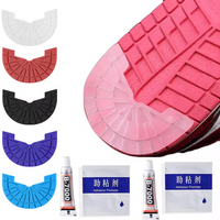 1Pair Wear-resistant Outsole Shoes Protector for Sneakers Men Shoe Repair Anti-Slip Self-Adhesive Rubber Sole Sports Shoes Patch