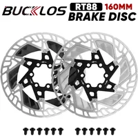 BUCKLOS RT88 MTB Disc Brake Rotors 160mm High-Strength Road Mountain Bike Brake Disc Heat Dissipation Hydraulic Brake Disc Parts
