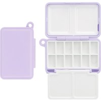 Multi-use Desktop Storage Tray with Cover, Portable Tabletop Organizer Box, Universal Holder for Small Accessories