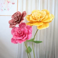 60CM Artificial Rose Window Decoration Wedding Road Flower Guide Event on-site Decoration Shopping Mall Ceiling with Flowers