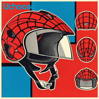 Children's Motorcycle Helmet Motos Protection Carton Safety Helmets For Kids 3~9 Years Old Child Motocross Scooter Sports Helmet