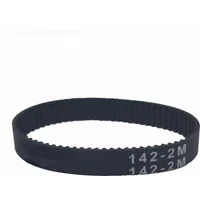HTD 2M 142 Rubber Timing Belt Width 4/5/6mm For Sweeping machine / Dyson brush