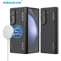 NILLKIN For Samsung Galaxy Z Fold 6 5G Magsafe Case Frosted Anti Fingerprints Magnetic Wireless Charging Case for Samsung Fold 6