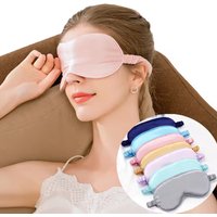 Soft Imitated Silk Eye Patch Shading Sleep Eye Mask Eyeshade Health Sleeping Eye Care Tool Portable Travel Relax Health Eye Care