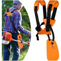 Comfortable Durable Adjustable Lawn Mower Trimmer Shoulder Strap Garden Accessory for Outdoor Lawn Work