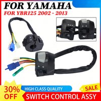 Motorcycle Handlebar Switch Controls Assy For YAMAHA YBR125 2002 - 2013 - Turn Signal High Low Beam Horn Accessories