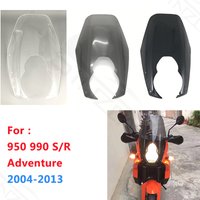 For KM950 KM990 KM 950 990 Adventure S R Windscreen Windshield Wind Deflectors 2004 2005 2006 2007 2008 2009 2010 2011 12 13 image 4