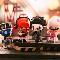 MR.BONE Junior 2.0 Live in A Zombie World Series Blind Box Caixa Caja Girls Dolls Boys Gift Mystery Box Anime Action Figure Toys