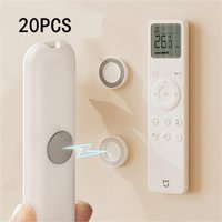 1/5/10/20PCS Wall Mount Adhesive Remote Control Holder Strong Hold Magnetic Remote Control Holder Home Office TV Remote Holder