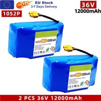 36V Original 12,0Ah 10s2p Akkupacks Wiederaufladbare Lithium-Ionen-Batterie für Elektrische Selbstbalancierende Roller, Hoverboards und Einräder