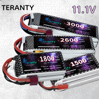 TERANTY 3S 11.1V Lipo Battery 1500MAH 1800MAH 2600MAH 3000MAH T XT30 XT60 for RC Car Boat Quadcopter Helicopter Drone Truck 1PCS