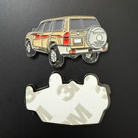 Car Saudi Arabia Mobile Phone 3M Sticker Badge Metal Pin Broooches Pins