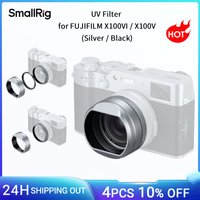 SmallRig UV Filter for FUJIFILM X100VI /X100V 99% Light Transmittance Optical Glass Lens Waterproof Anti-Scratch w Adapter Ring