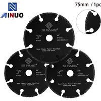 3 Inch Cutting Disc Mini Circular Saw Blade Angle Grinder Cut -Off Wheel for Metal Woodworking Stone Plastic Cutting 1pc