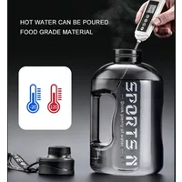1.7L/2.7L Portable Large Capacity Water Bottle Sports Water Bottle Gym Cycling Cup For Fitness Camping Men Water Kettle