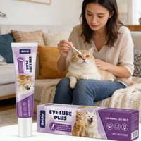Pet Eye Cleansing Cream Relieving Eyes Dryness Discomfort Keep Bright Quick Absorption Long-Lasting Hydration Pet Eyes Lubricant