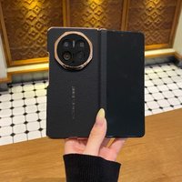 For Honor Magic V6 Case For MagSafe Magnetic PU Leather Fold Protection Cover Equipped With Central Hinge Protection Back Shell