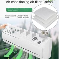 Universal Air Purification Filter Pad Anti-dust Air Conditioning Inlet Cotton Dust Cotton Filter Hang-up Air Inlet Filter