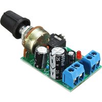 New Sale LM386 10W Audio Amplifier Board Mono 3.5mm DC 3-12V Volume Control