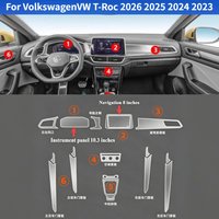 For Volkswagen VW T-Roc 2026 2025 2024 Accessories PPF Protection film transparent TPU LCD Navigation Gear Panel Center Console
