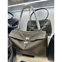 2026 Spring Autumn Genuine Leather Women Totes Fashion Gold Buckle Women Shoulder HandBags Luxury Brand Rodeo Woman Bags