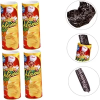 April Fool's Day scare simulation snake potato chips bucket prank prank strange toy prank to send friends send girlfriends