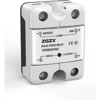 Przekaźnik półprzewodnikowy 600V DC 220v600V DC Sterowanie DC DD40A60A80A Sterowanie 3V32V