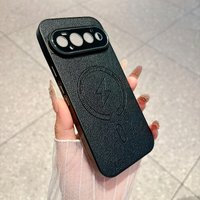 For Google Pixel 11 10a 9a 8a Pro XL Cases Camera Protection Leather Texture Case Magnetic Wireless Charging Thin Bumper