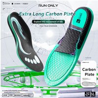 Sport Insoles for Men Women Carbon Plate Arch Support Breathable Shock Absorption Shoes Pad Outdoor Running Sneakers Sole Insole