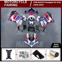 New style Motorcycle fairings kit GP full Injection for DUCATI Panigale V4 V4S V4R 2018-2021 High Quality ABS Body Kit with wing