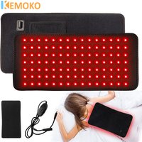120 LED Red Light Belt 660nm&850nm Infrared Light Therapy Pad for Back Knee Hands Feet Relief Care Body Fatigue Deep Therapy