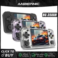 Anbernic RG35XX H 64-Bit-Handheld-Konsole zum Spielen von Videospielen, 3,5-Zoll-IPS-640*480-Bildschirm, Retro-Spielkonsole, 3300-mAh-Akku