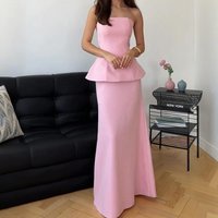 Elegant Sleeveless Vest&Wrap Hips Skirts Outfits French Style Elegant Solid Color Slim 2 Piece New Women Commuting Matching Sets