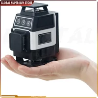 Mini Laser Level 12/16 Lines 3D/4D level Self-Leveling 360° Horizontal Vertical Cross Green Laser Beam Lines
