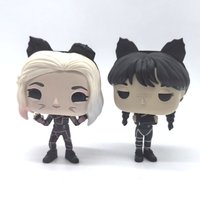 Wednesday Addams Enid Sinclair Vinyl Action Figure The Addams Family Cat Costume Collect Model Toy Desk Decor for Fans Adult Kid